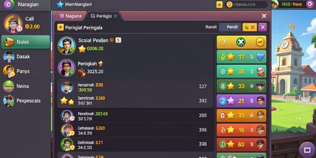 popotogel - Karakter-karakter lucu siap untuk bertarung.